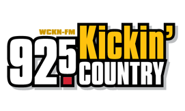 92.5 FM Kickin' Country logo